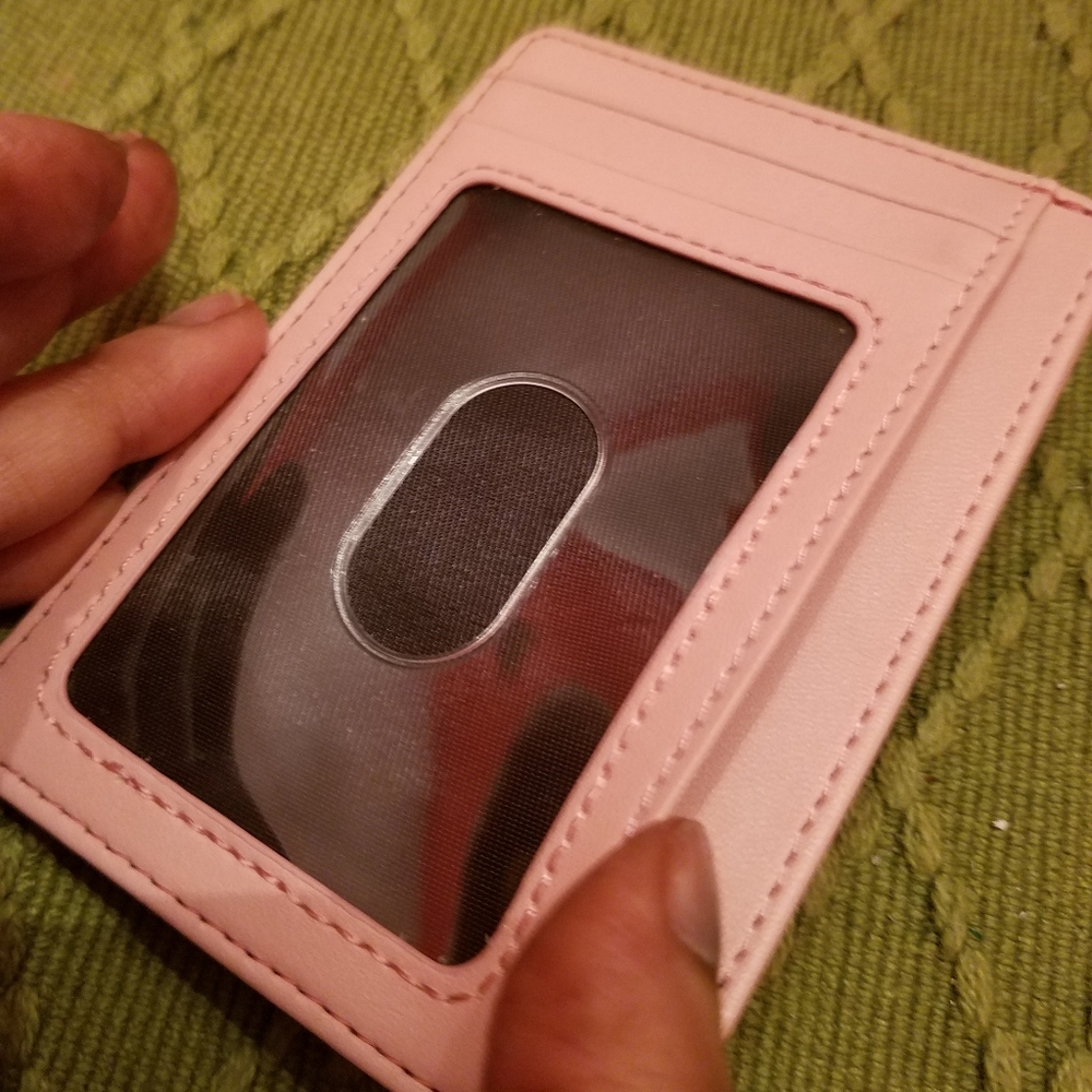 Pink wallet